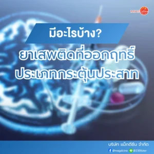 ชุดตรวจมอร์ฟีน 63 ยาเสพติดที่ออกฤทธิ์ประเภทกระตุ้นประสาท