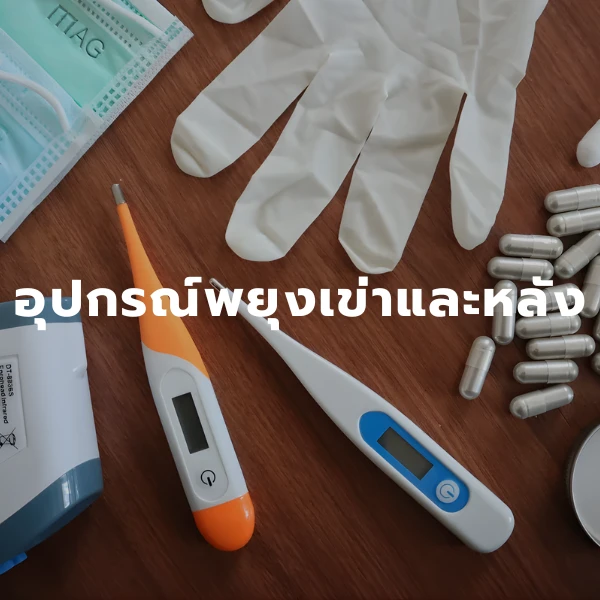 mb อุปกรณ์พยุงเข่าและหลัง