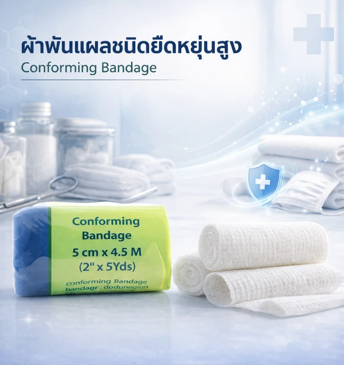 ผ้าพันแผลชนิดยืดหยุ่นสูง