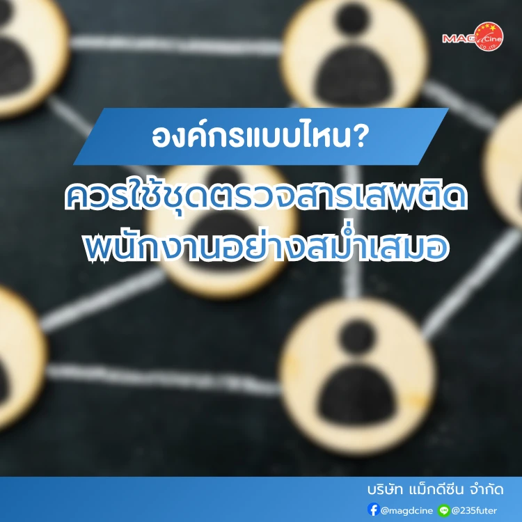 องค์กรแบบไหนควรใช้ชุดตรวจสารเสพติดพนักงานอย่างสม่ำเสมอ