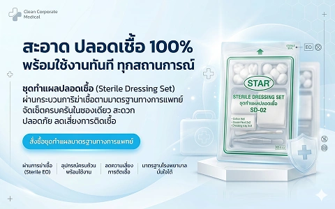 Banner MB 1 ชุดทำแผลปลอดเชื้อ