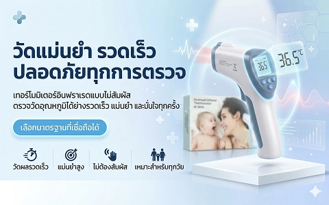 Banner MB 1 เทอร์โมมิเตอร์วัดอุณหภูมิร่างกาย