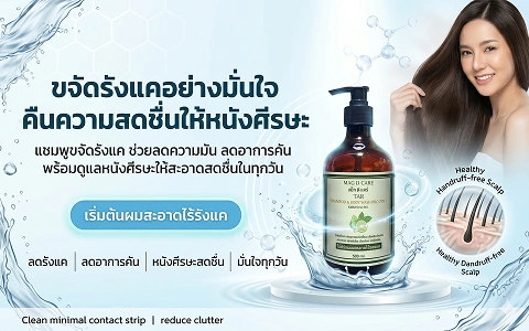 Banner MB 1 แชมพูขจัดรังแค