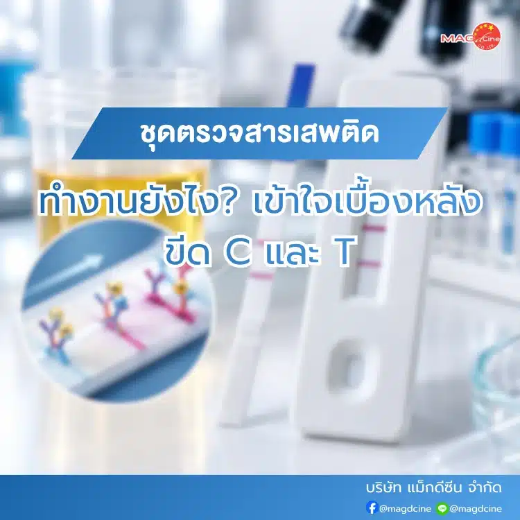 ชุดตรวจสารเสพติดทำงานยังไง
